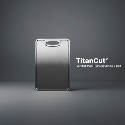 TitanCut® Certified Pure Titanium Cutting Board
