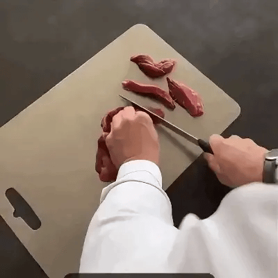 TitanCut® Certified Pure Titanium Cutting Board